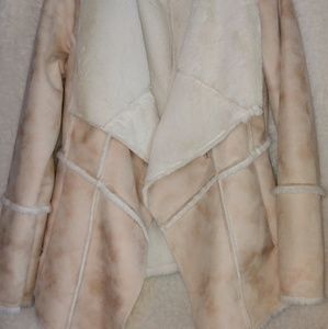 Laundry Shelli Segal Faux Fur Soft Jacket Small